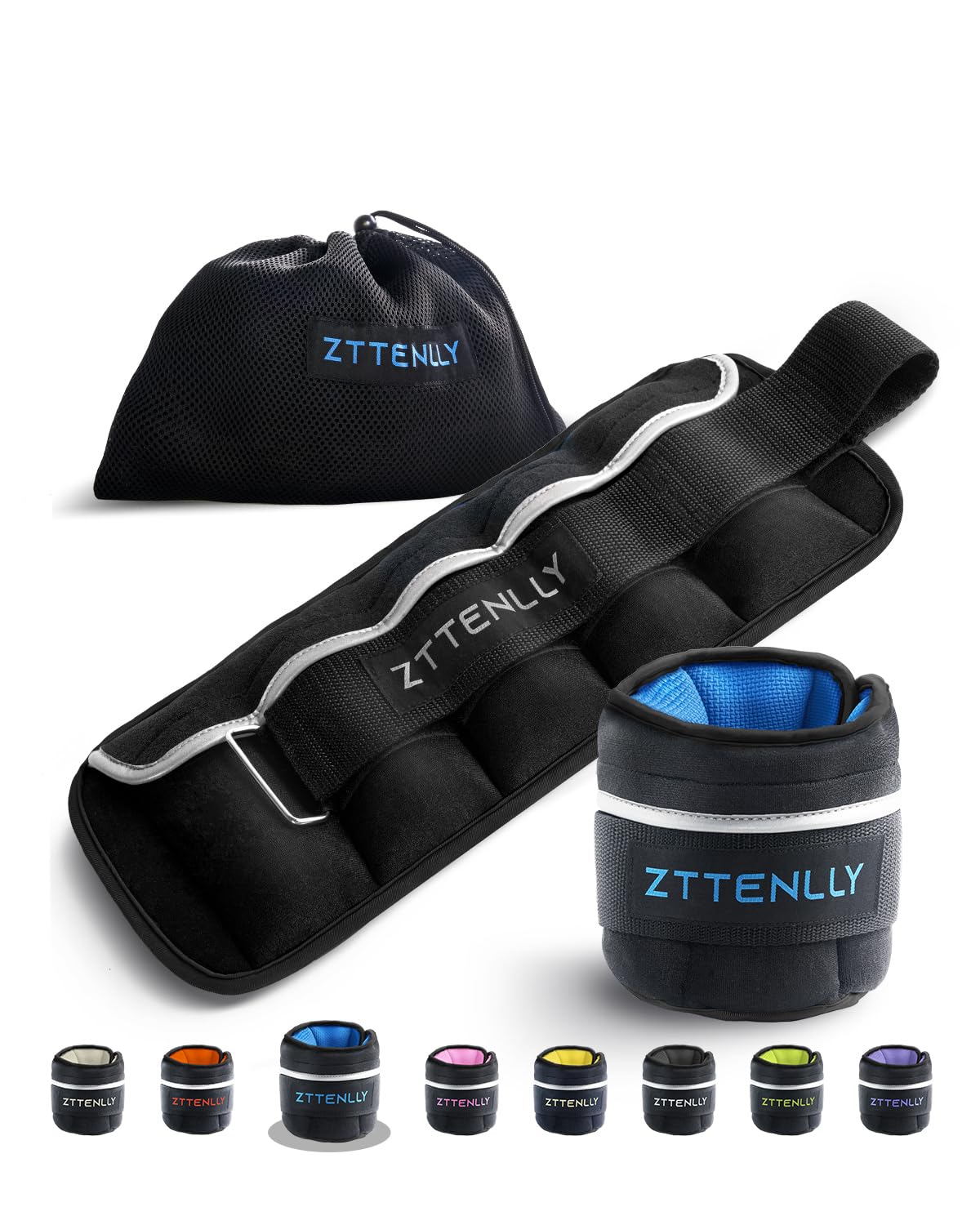 Adjustable Ankle & Wrist Weights Pair