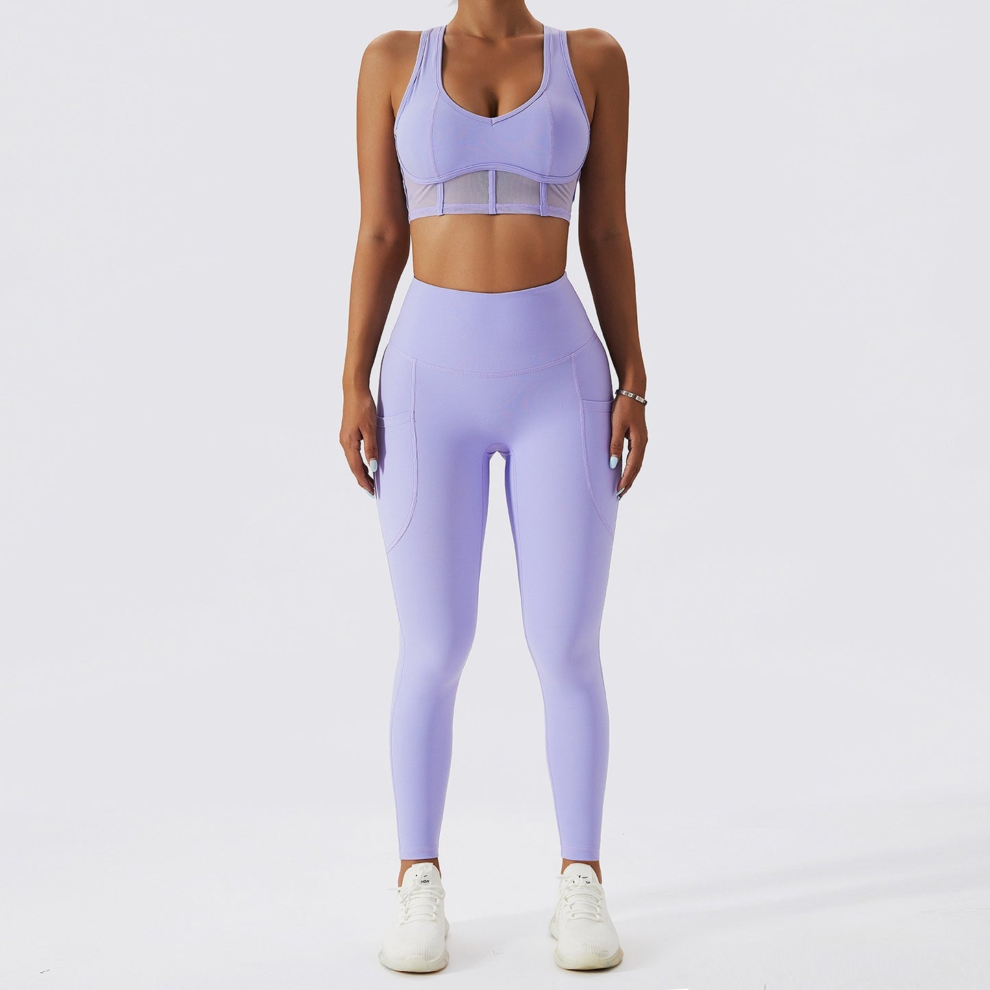 Women's Running Beauty Back Nude Fitness Clothing